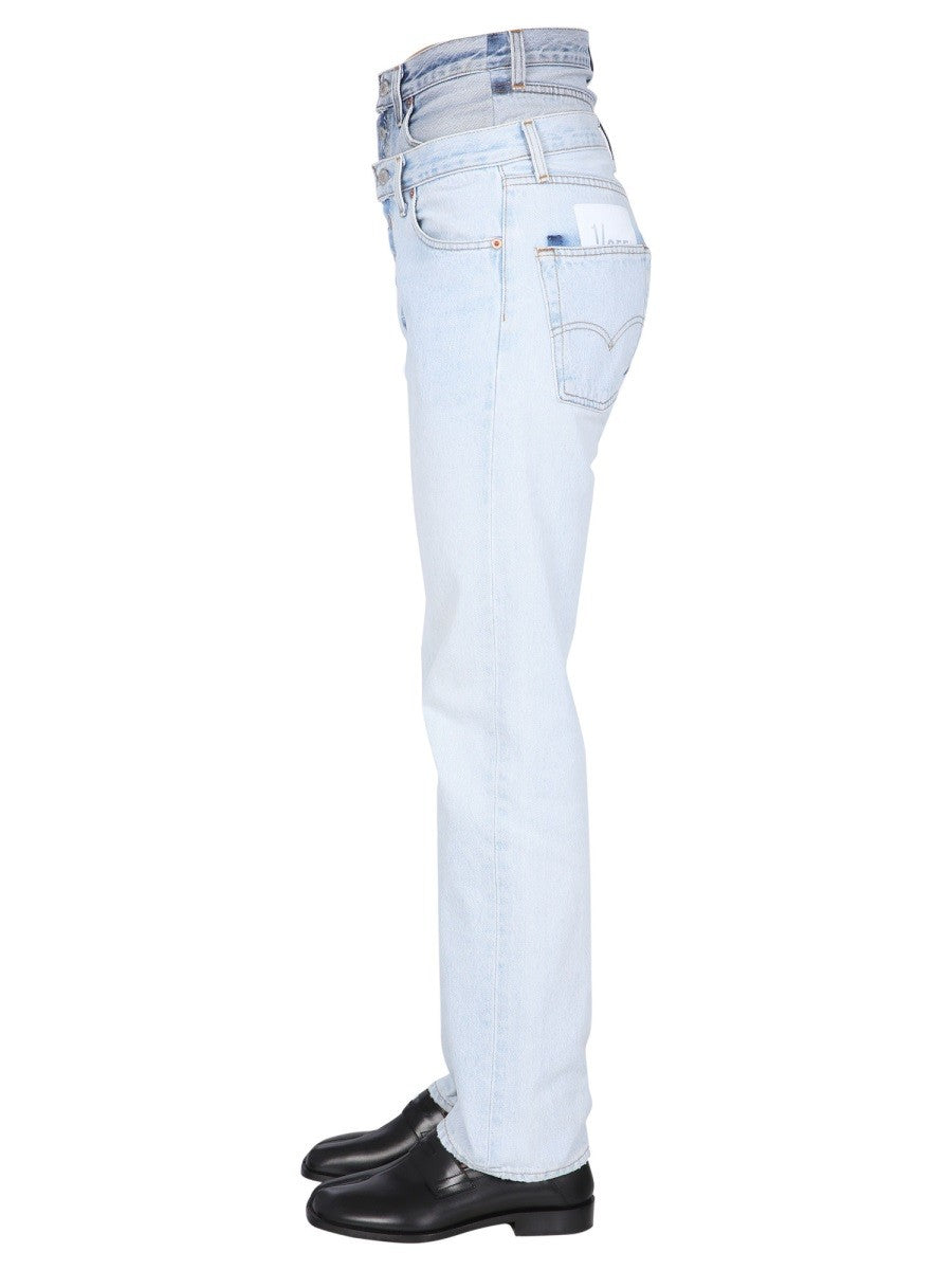 DOUBLE WAISTED JEANS | Basement 88