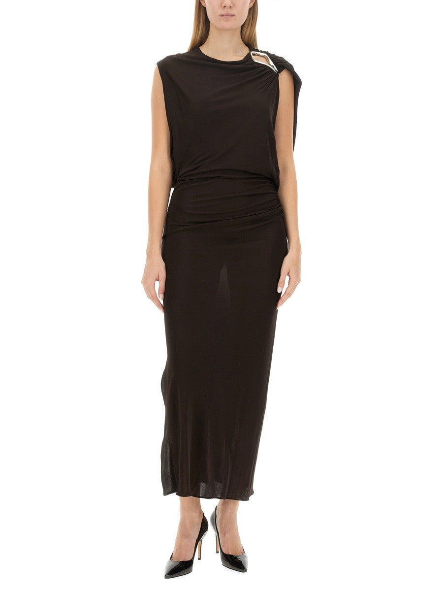 DRAPED DRESS