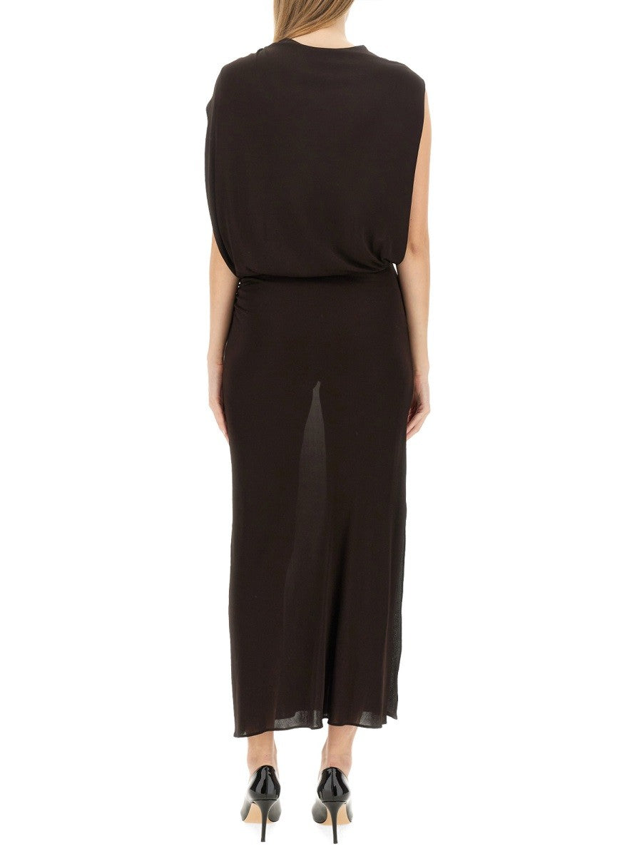 DRAPED DRESS