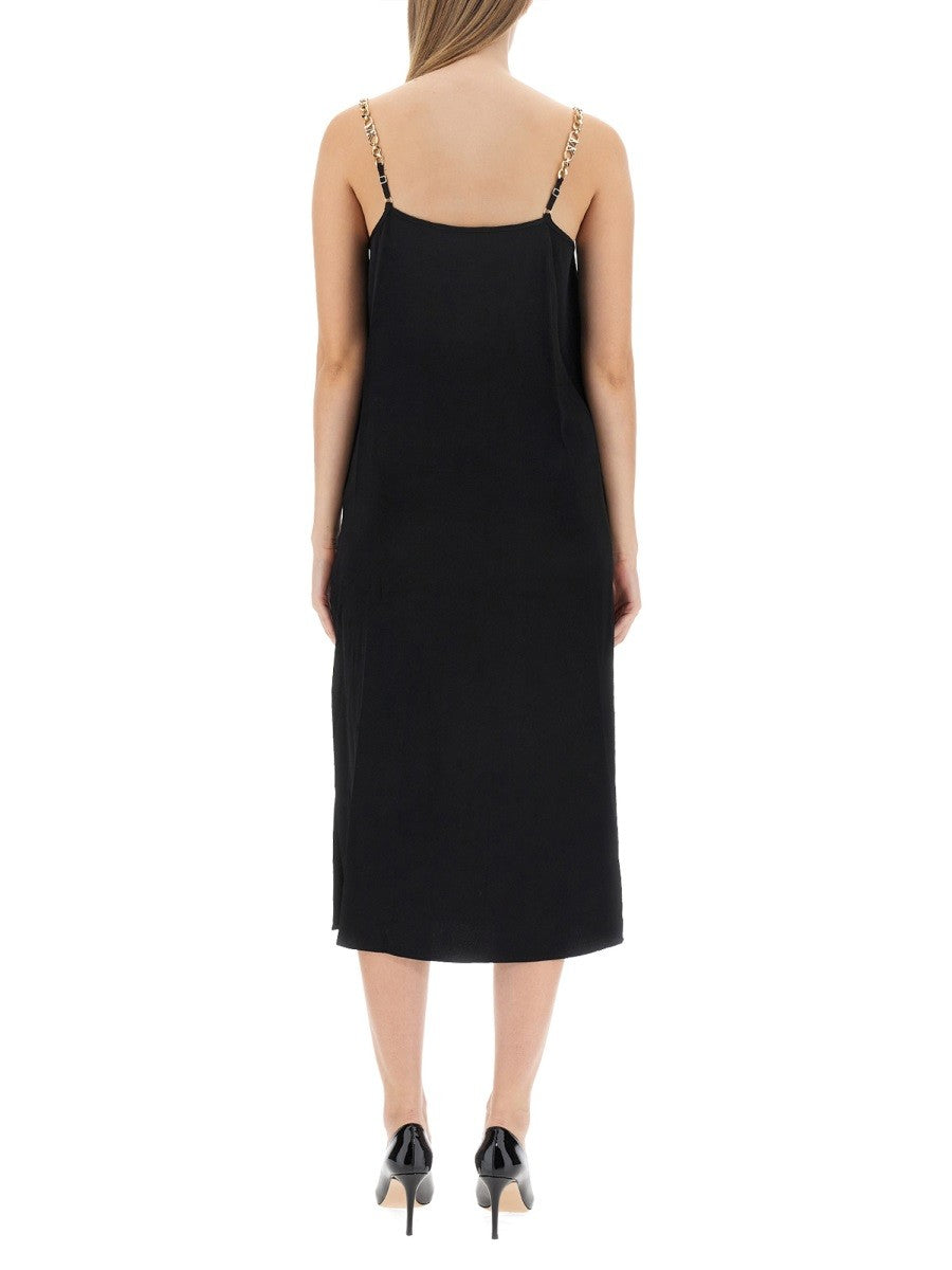 DRESS WITH LOGO STRAPS