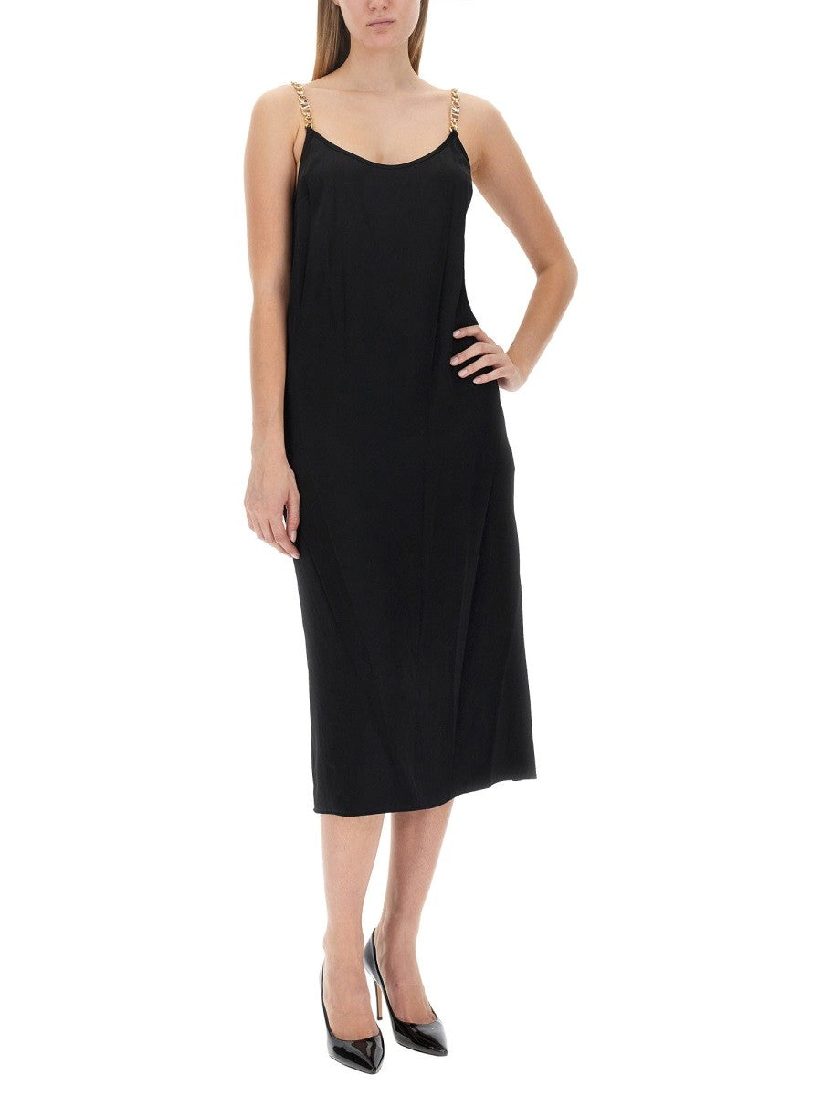 DRESS WITH LOGO STRAPS