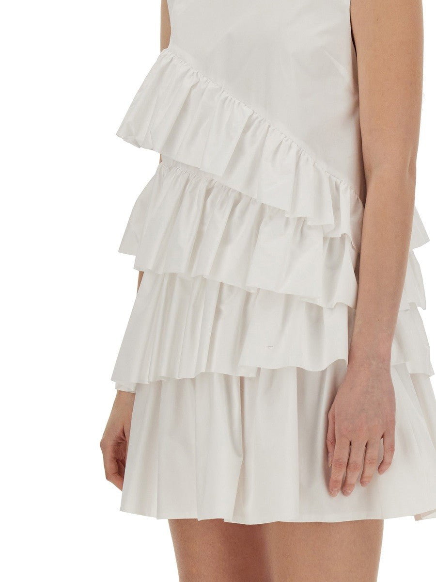 DRESS WITH RUFFLES