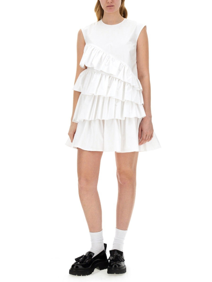 DRESS WITH RUFFLES