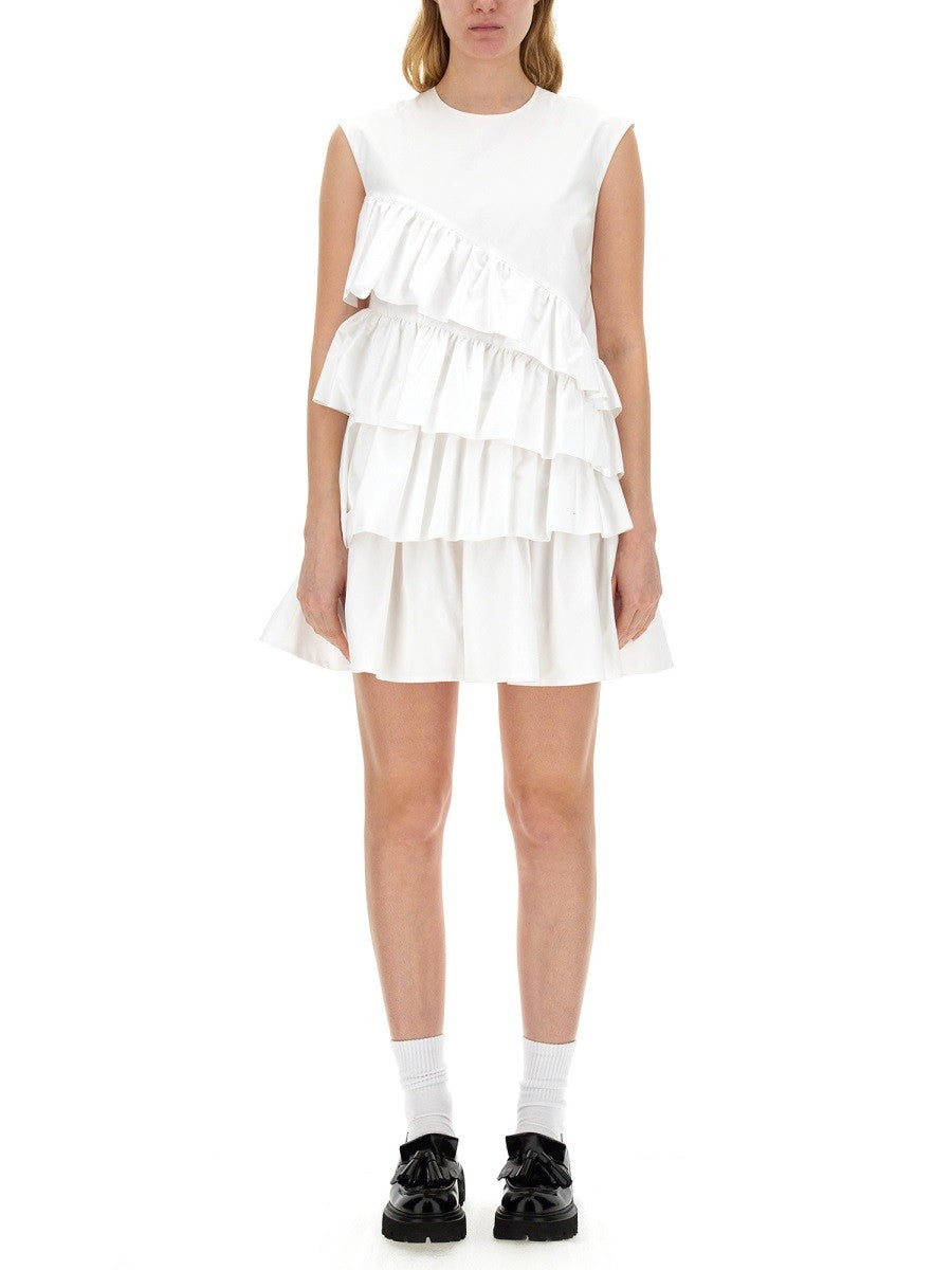DRESS WITH RUFFLES