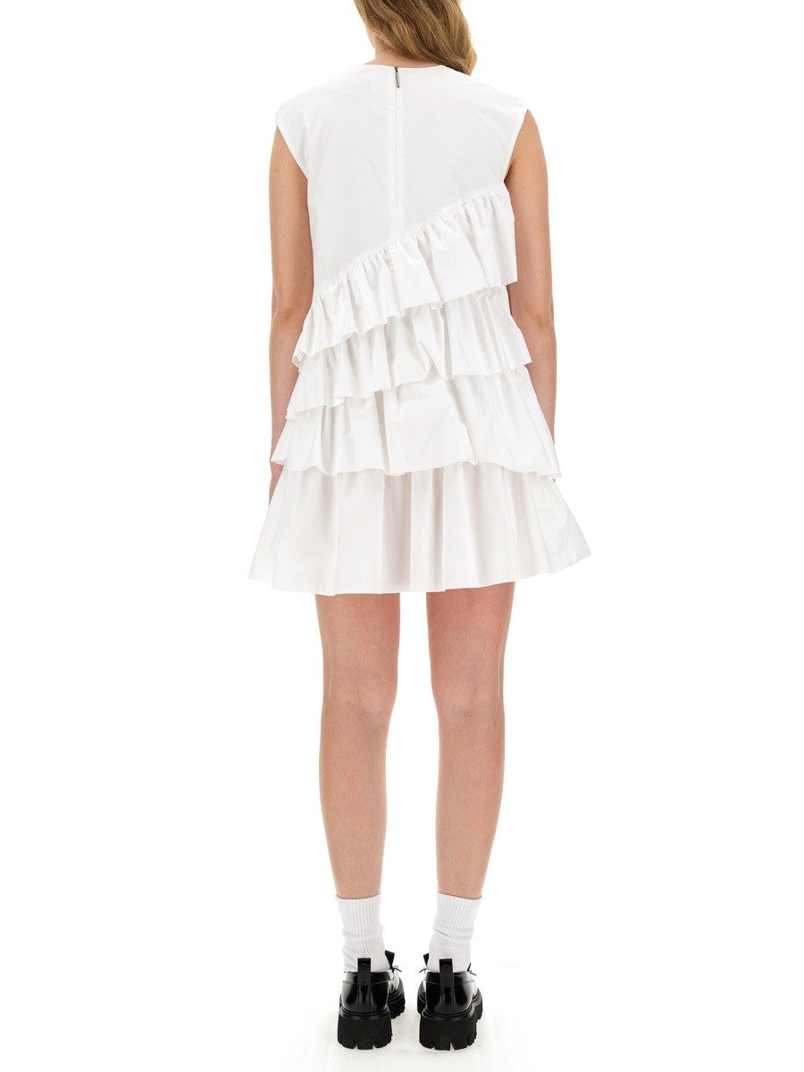 DRESS WITH RUFFLES