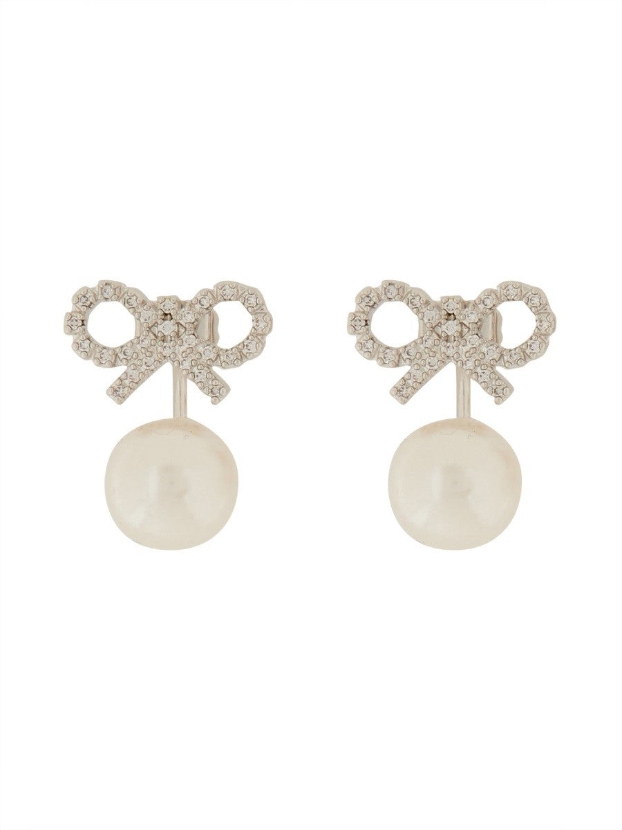 BOUCLES D'OREILLES AVEC NŒUD