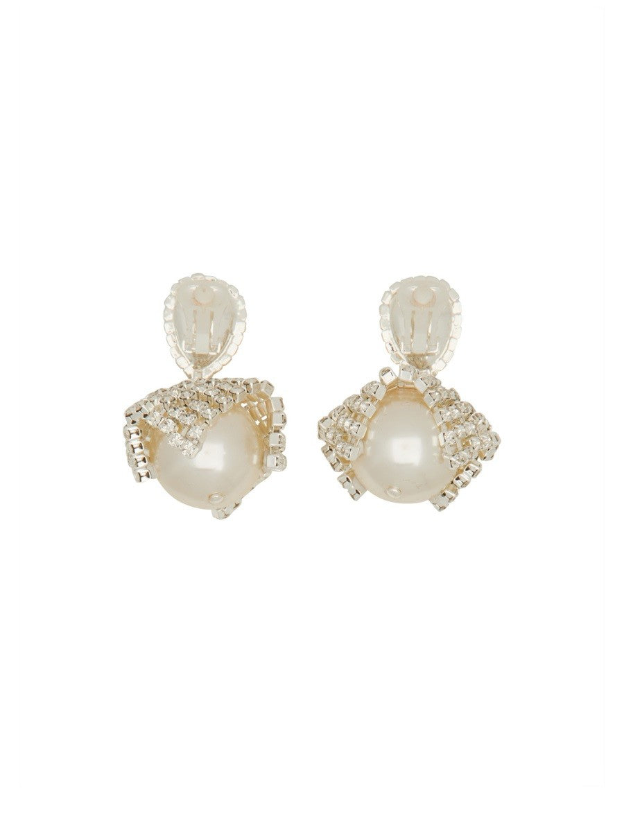 BOUCLES D'OREILLES AVEC PERLES