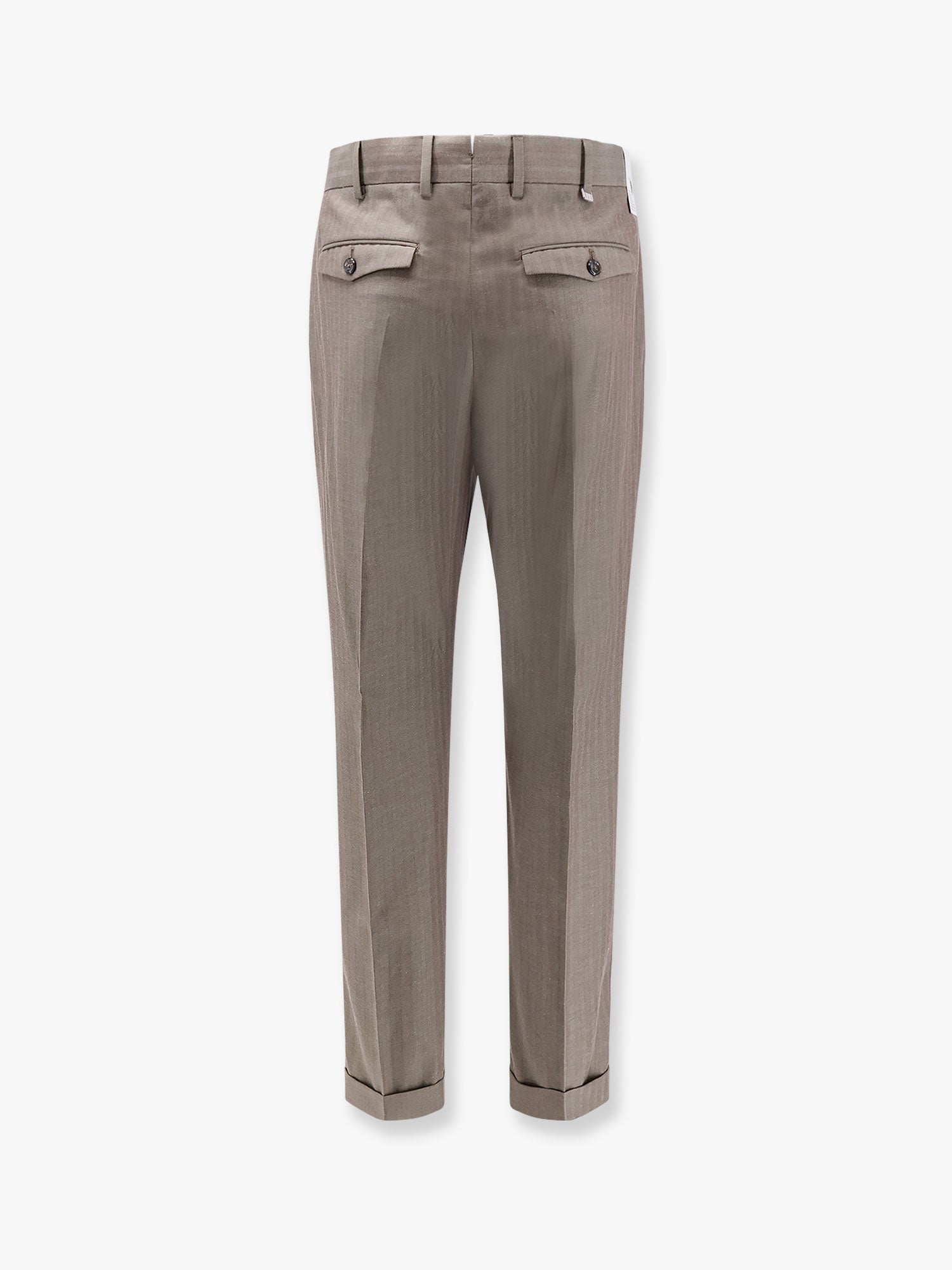 Edge silkochino trouser with pinces