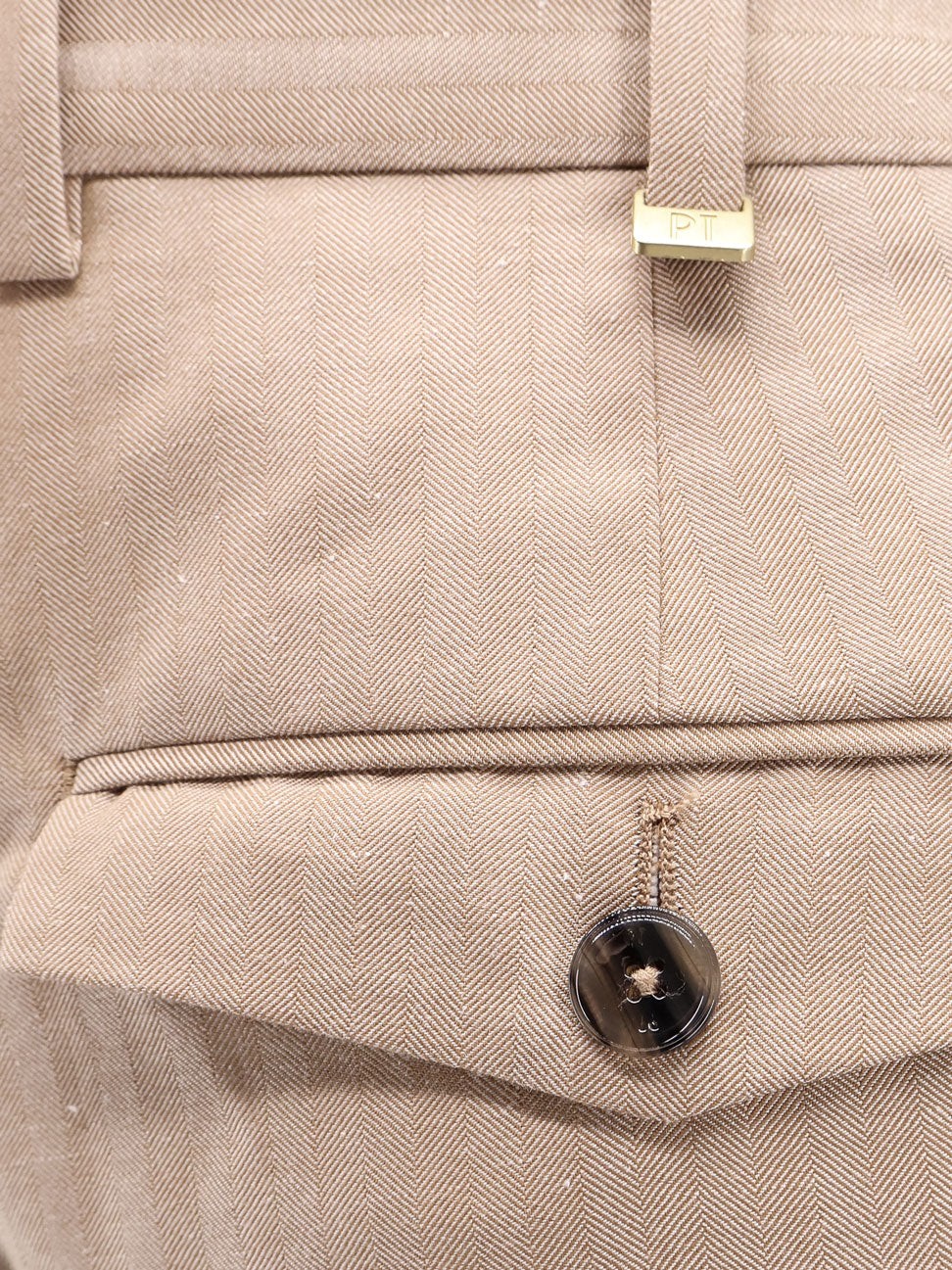 Edge silkochino trouser with pinces