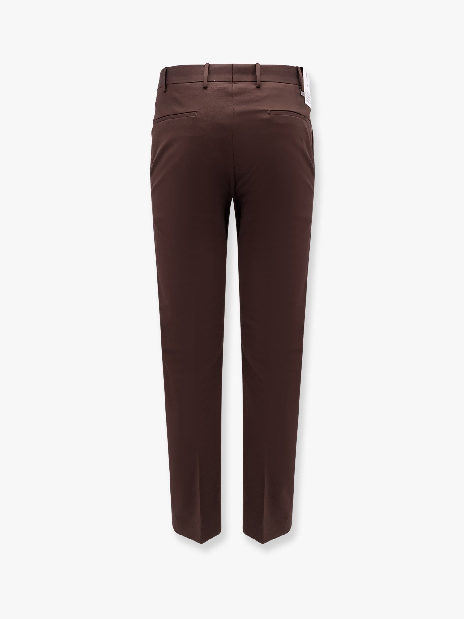 Edge stretch cotton trousers