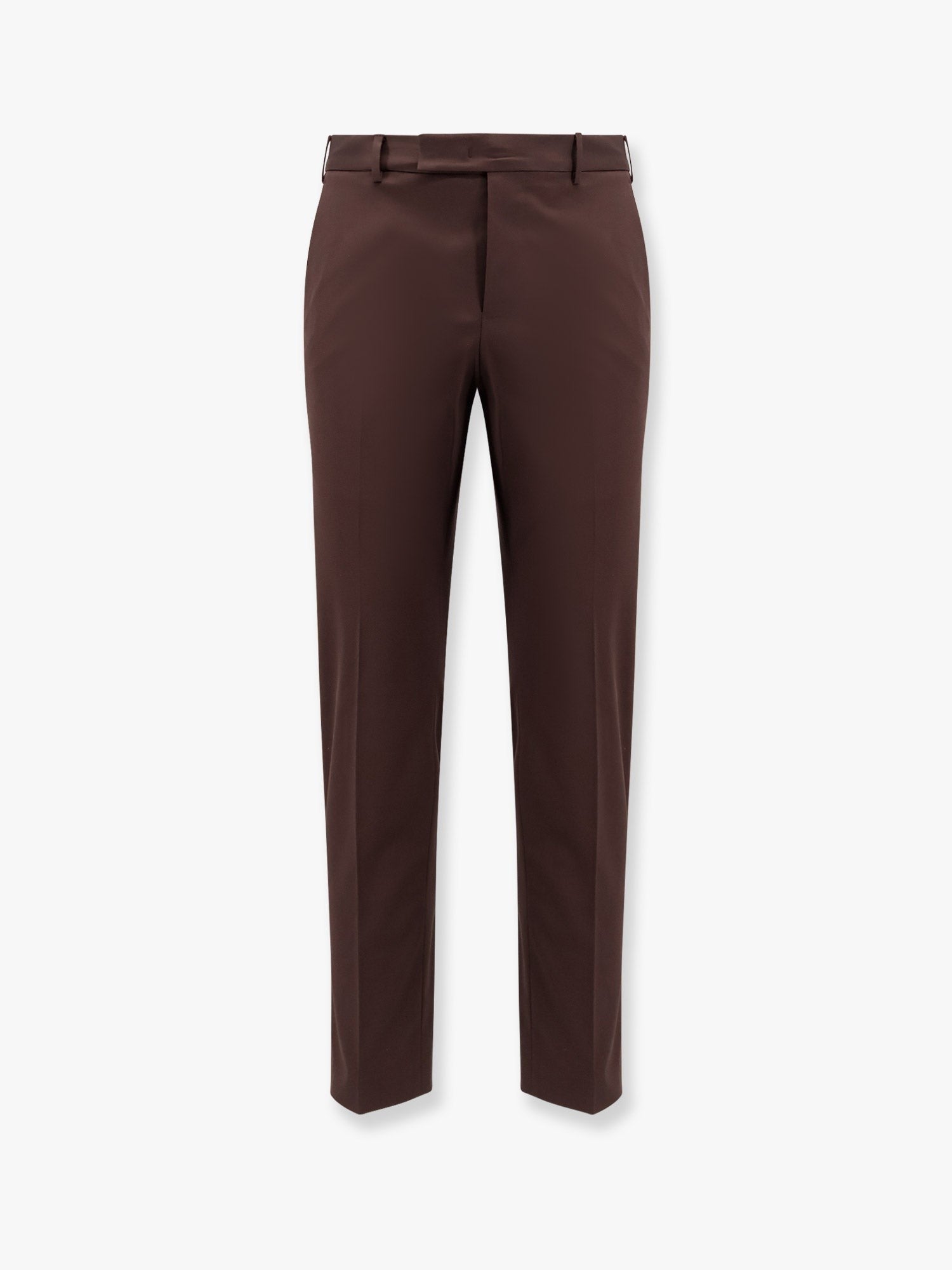 Edge stretch cotton trousers