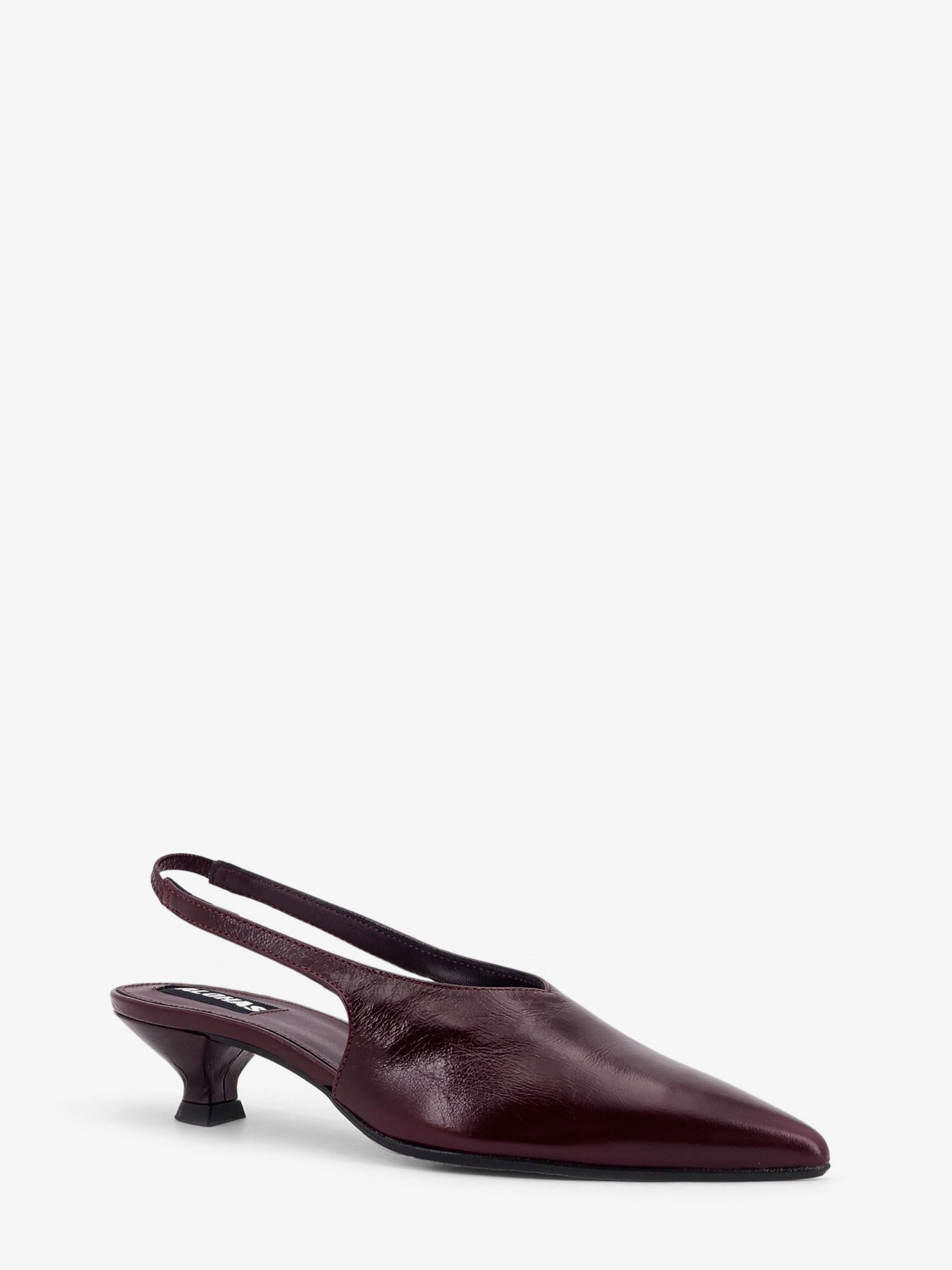 Eros leather slingback decolleté