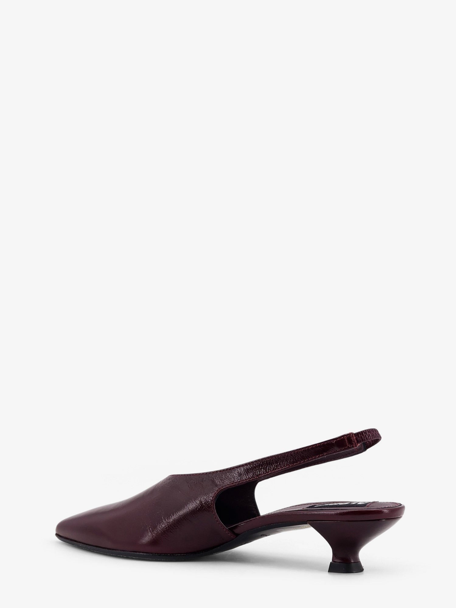 Eros leather slingback decolleté
