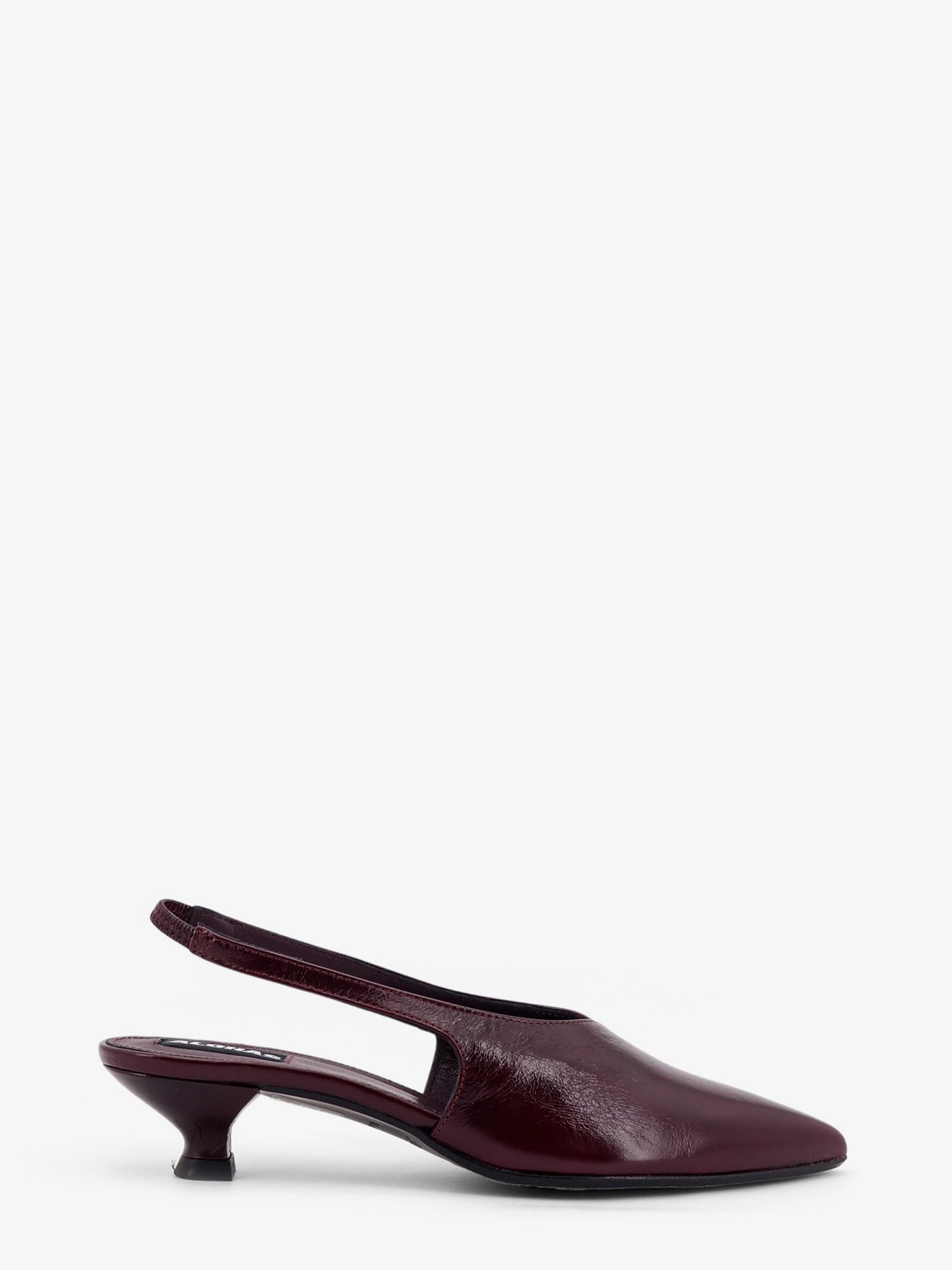 Eros leather slingback decolleté