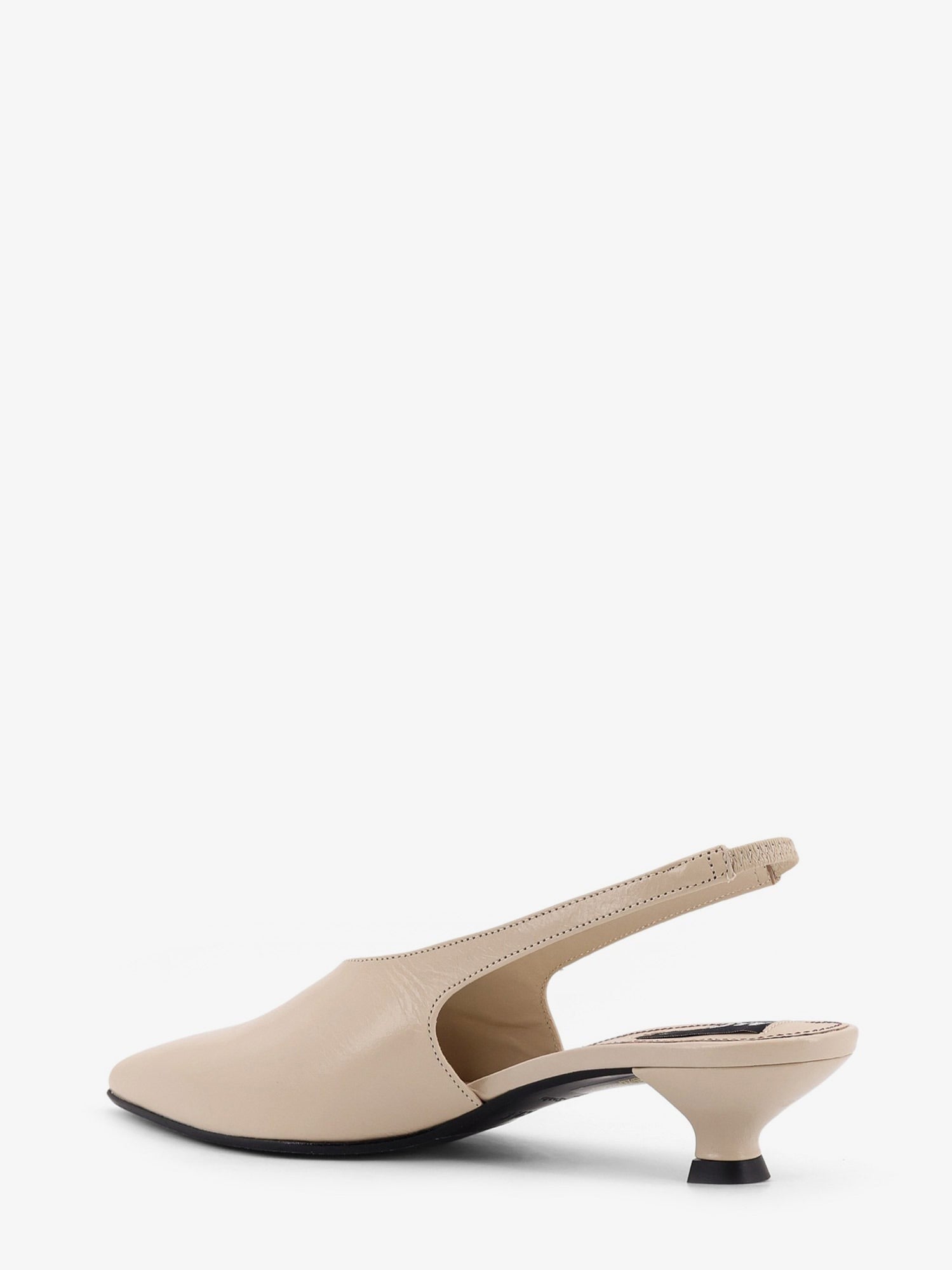 Eros leather slingback decolleté