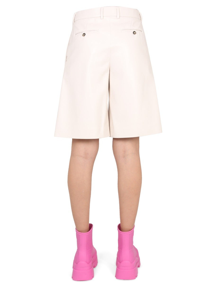 BERMUDA EN SIMILI CUIR