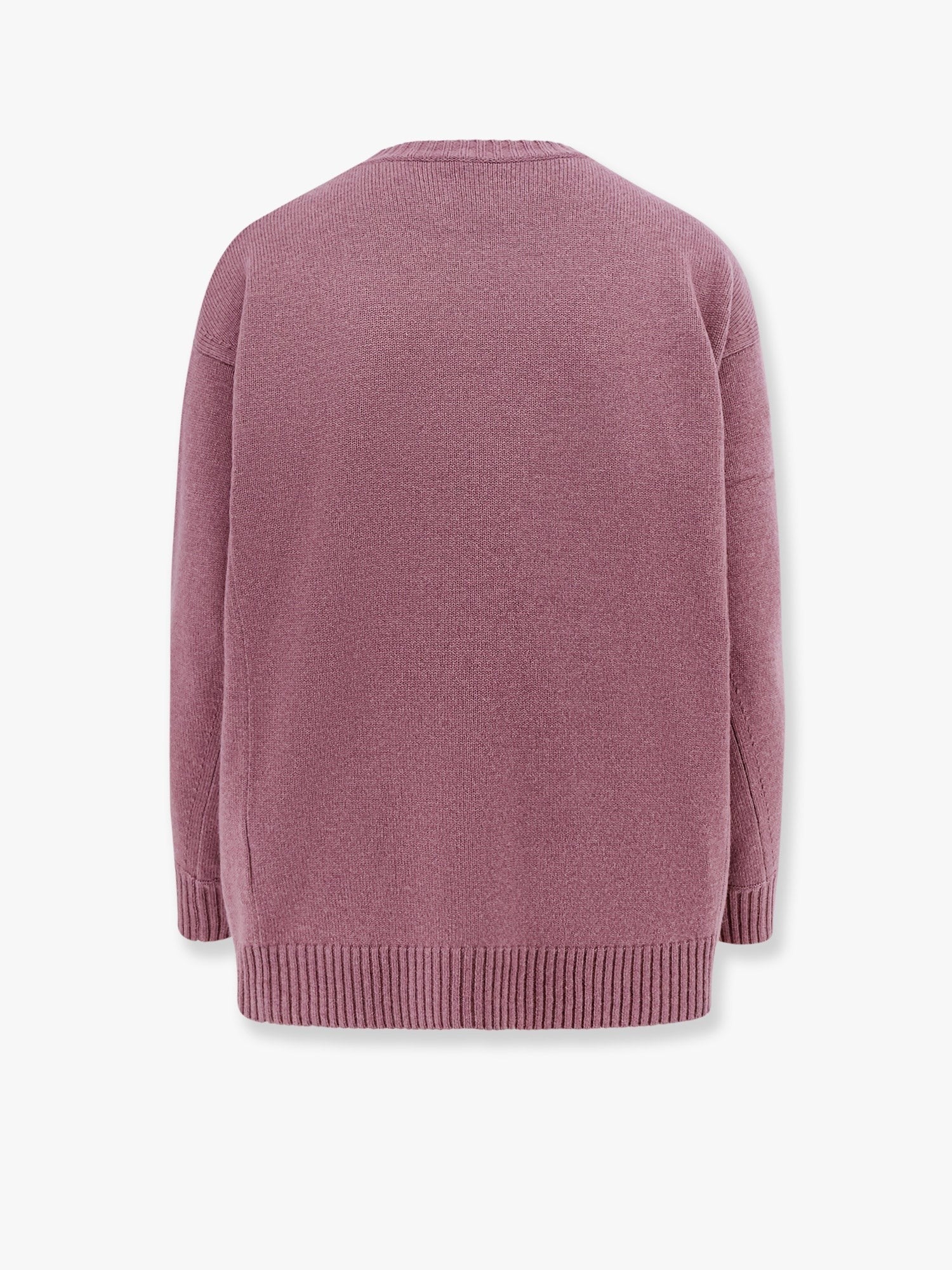 Ribbed Crew-Neck Fido Wool And Cashmere Sweater