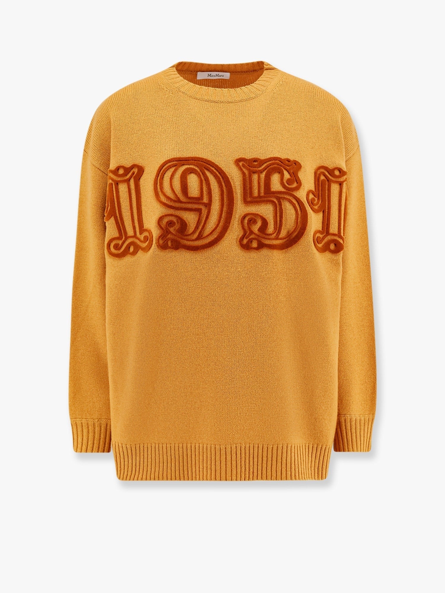 Ribbed Crew-Neck Fido Wool And Cashmere Sweater