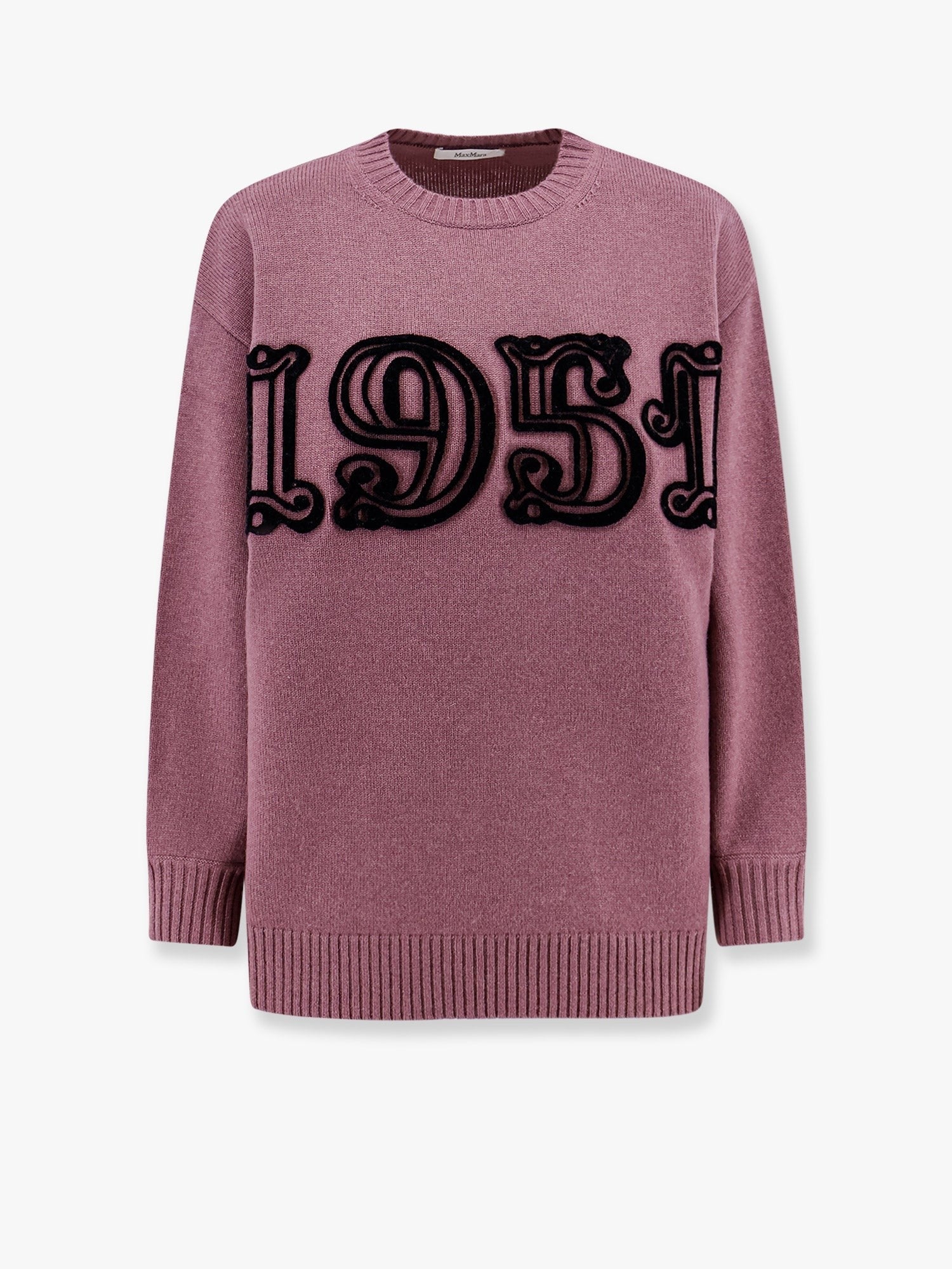Ribbed Crew-Neck Fido Wool And Cashmere Sweater