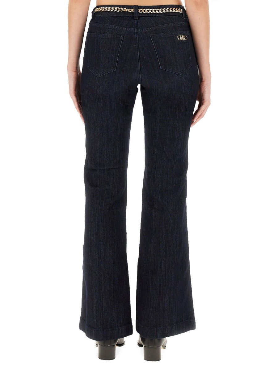 FLARE FIT JEANS
