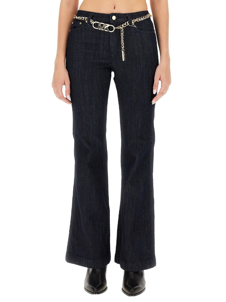 FLARE FIT JEANS