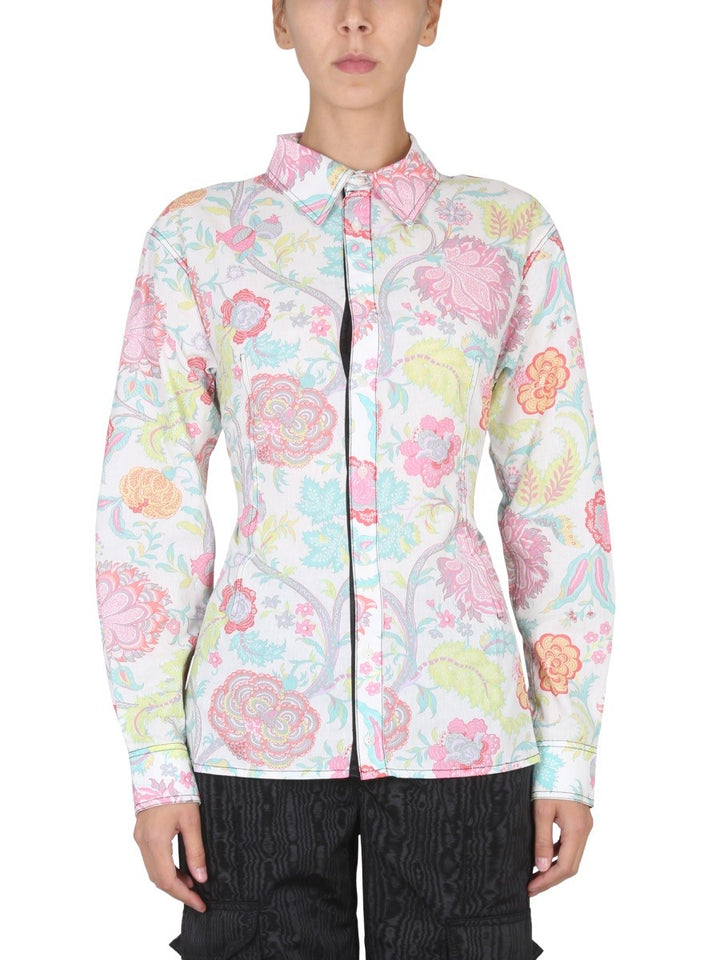 FLORAL PRINT SHIRT | Basement 88