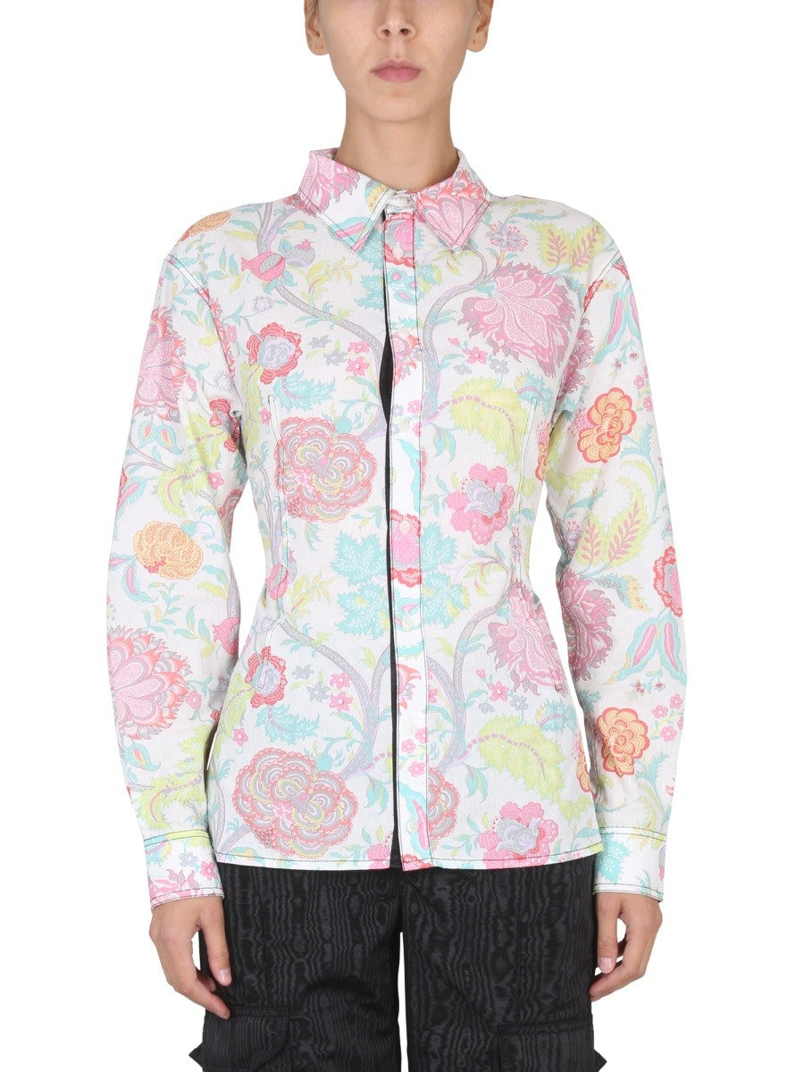 FLORAL PRINT SHIRT | Basement 88