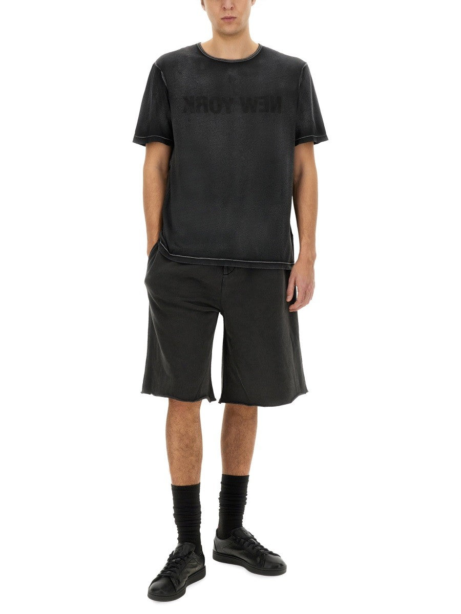 GARMENT-DYED SHORTS