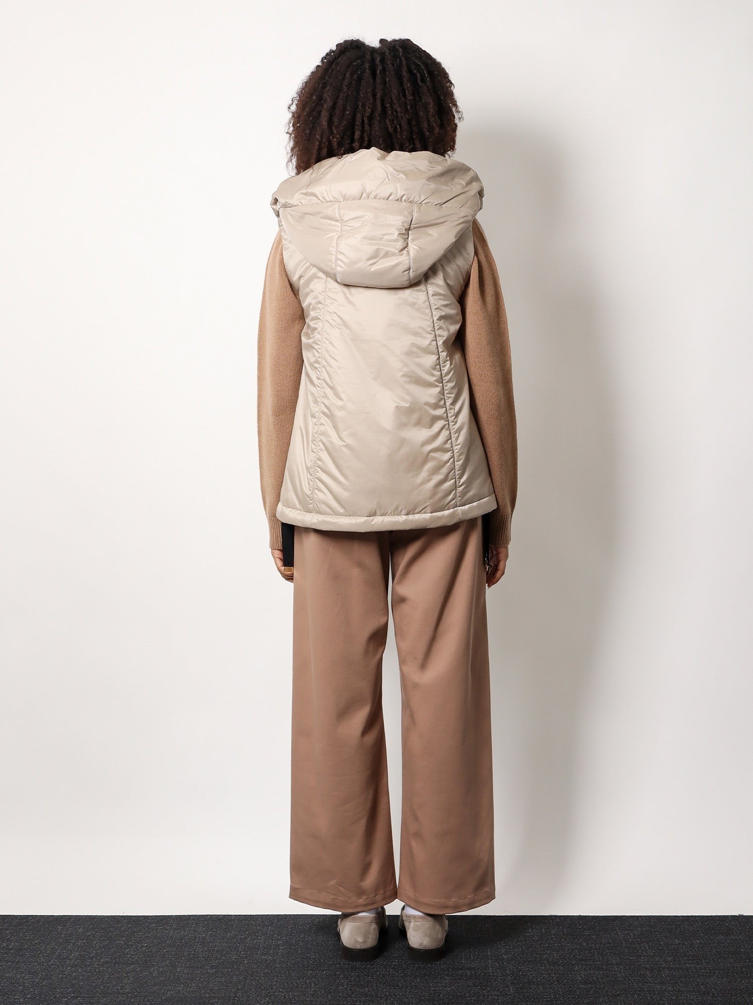 Beige Zip Jacket