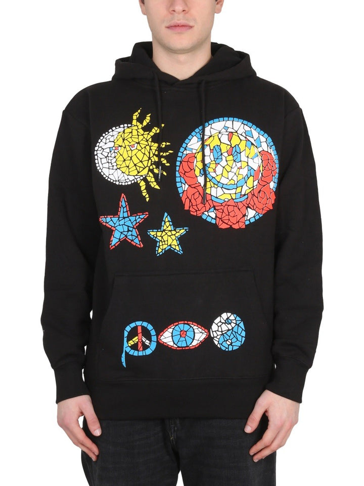 HAND DRAWN VARSITY SWEATSHIRT | Basement 88