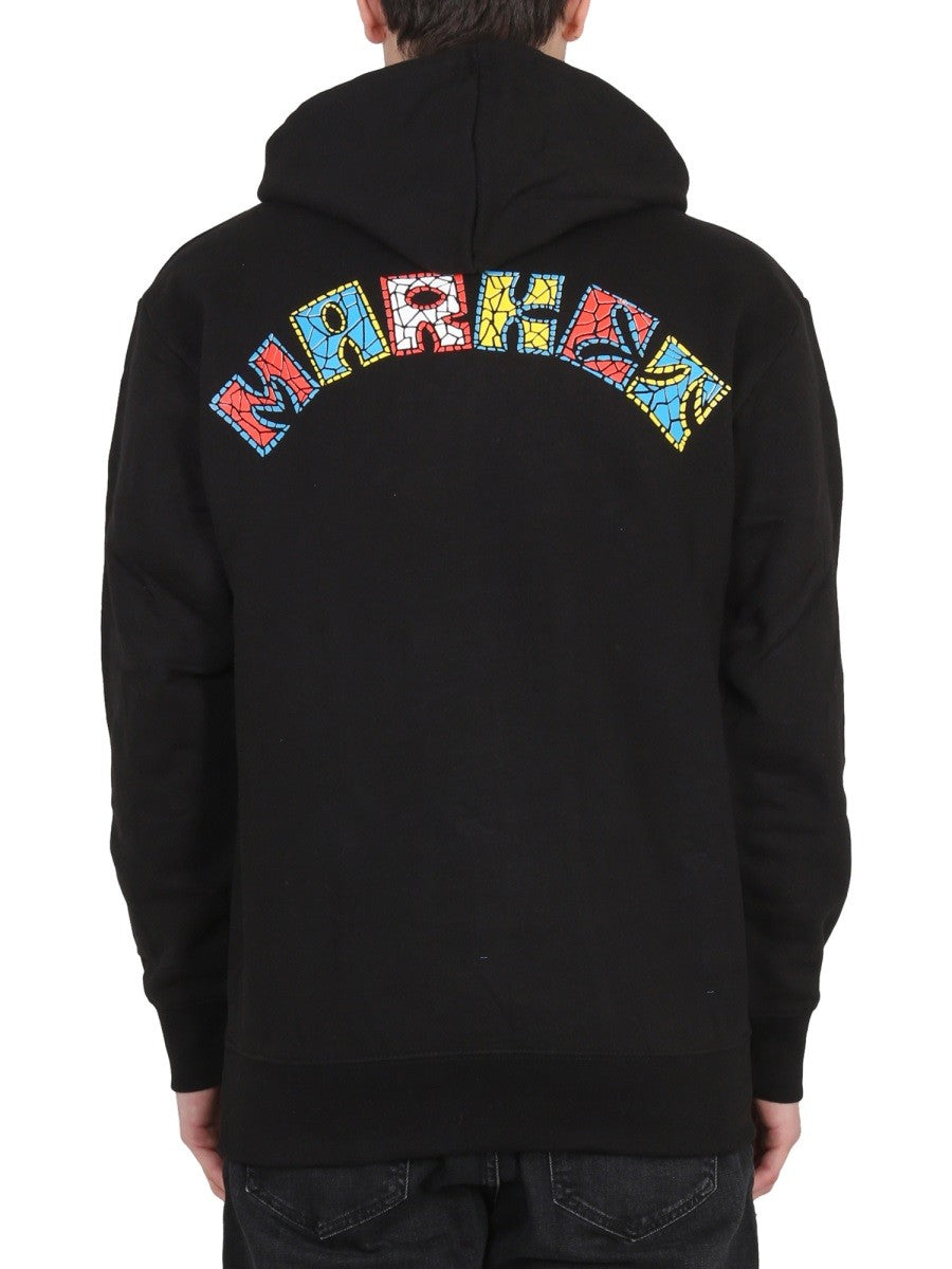 HAND DRAWN VARSITY SWEATSHIRT | Basement 88