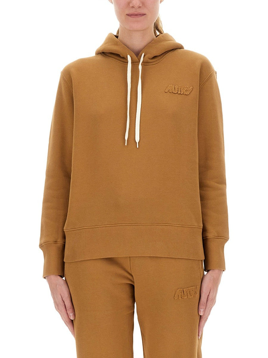 HOODED SWEATSHIRT WITH LOGO