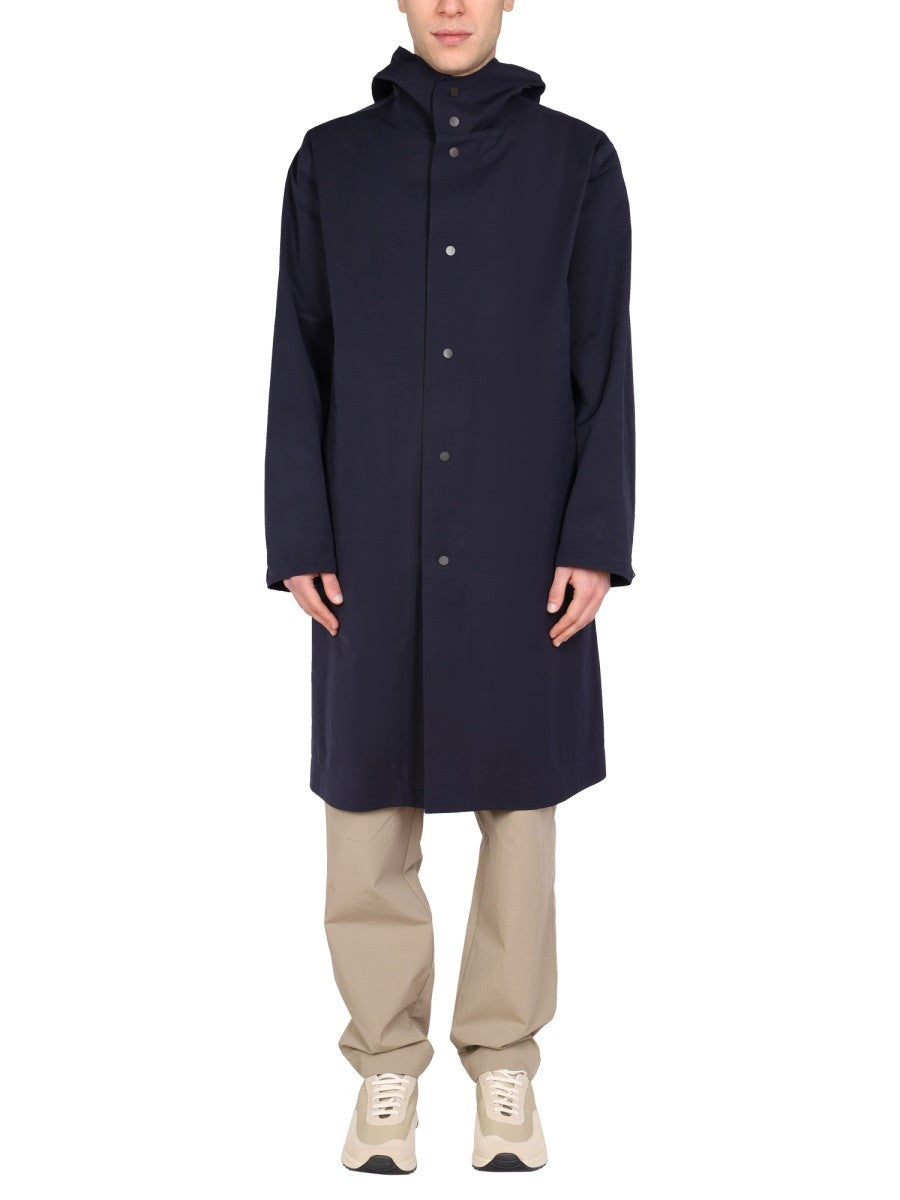 HOODED TRENCH COAT | Basement 88