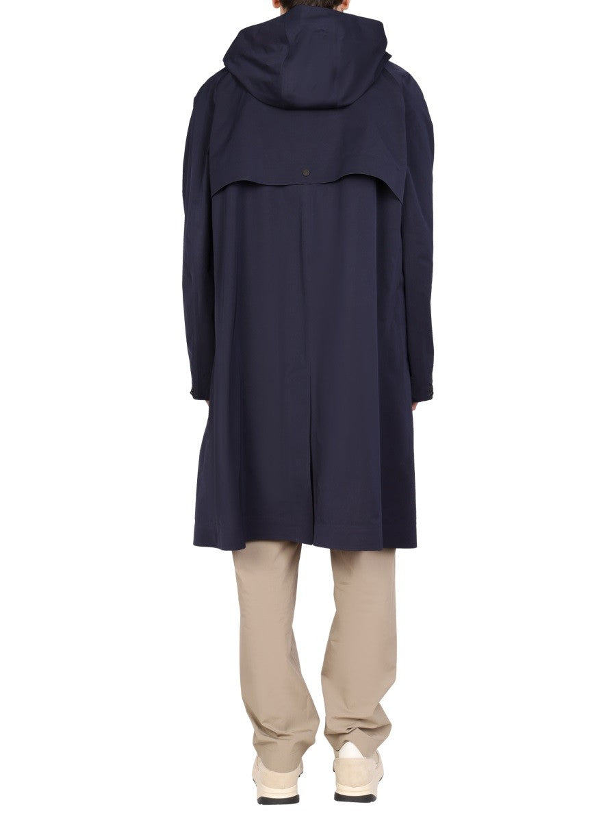 HOODED TRENCH COAT | Basement 88