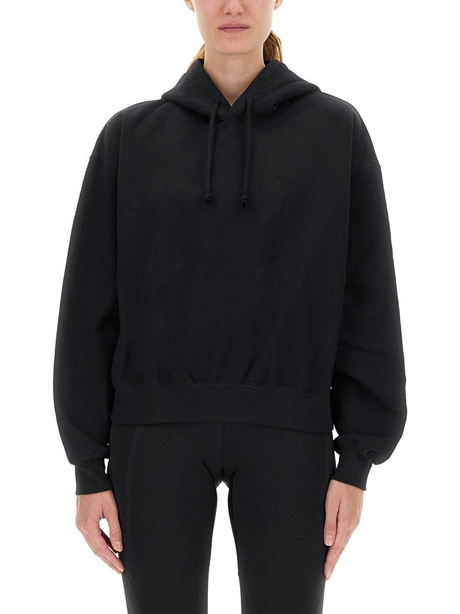 HOODIE WITH MATCHING LOGO