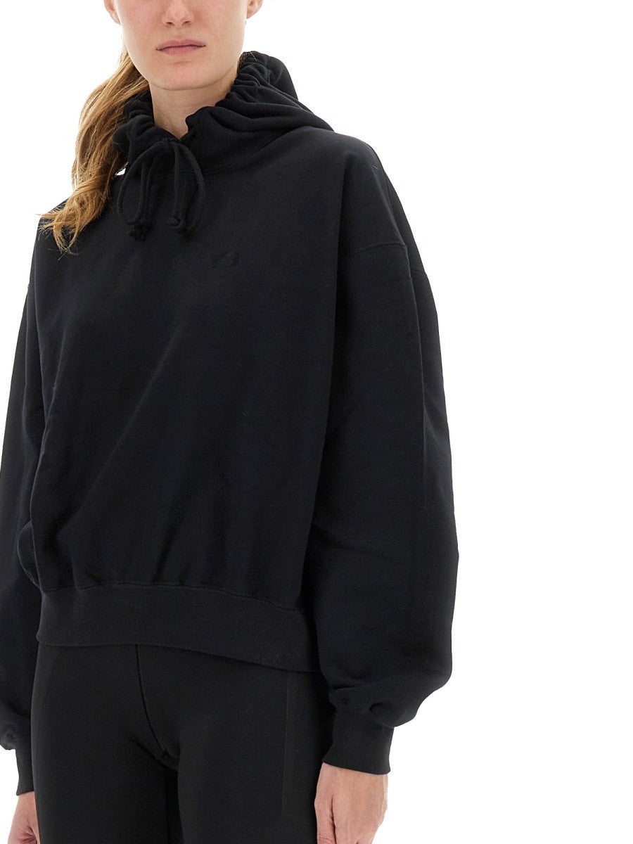 HOODIE WITH MATCHING LOGO