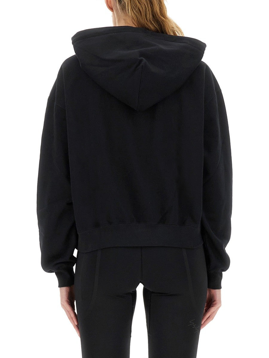 HOODIE WITH MATCHING LOGO