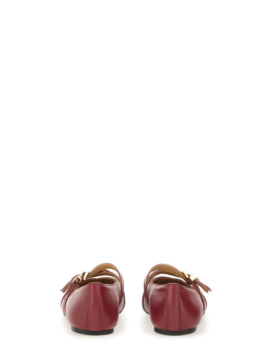 BALLERINE EN CUIR INDY FLEX
