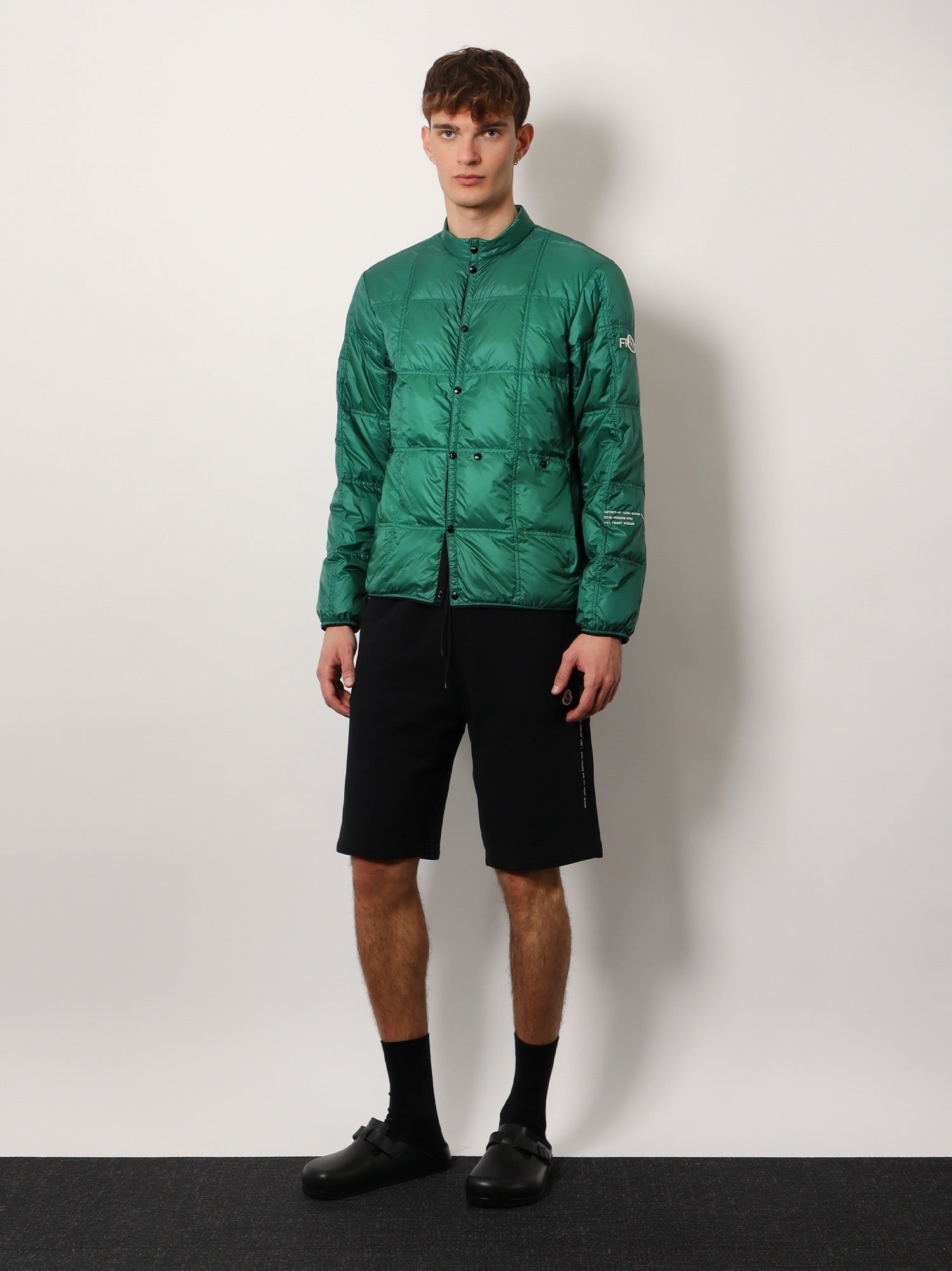 Jayel 7 Moncler FRGMT Hiroshi Fujiwara Veste matelassée et matelassée