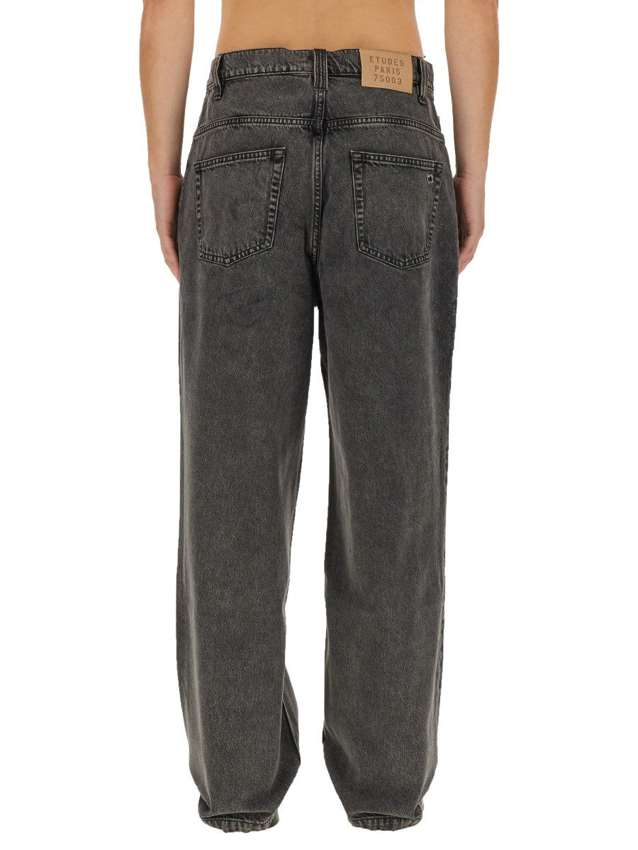 JEANS JAMBE LARGE