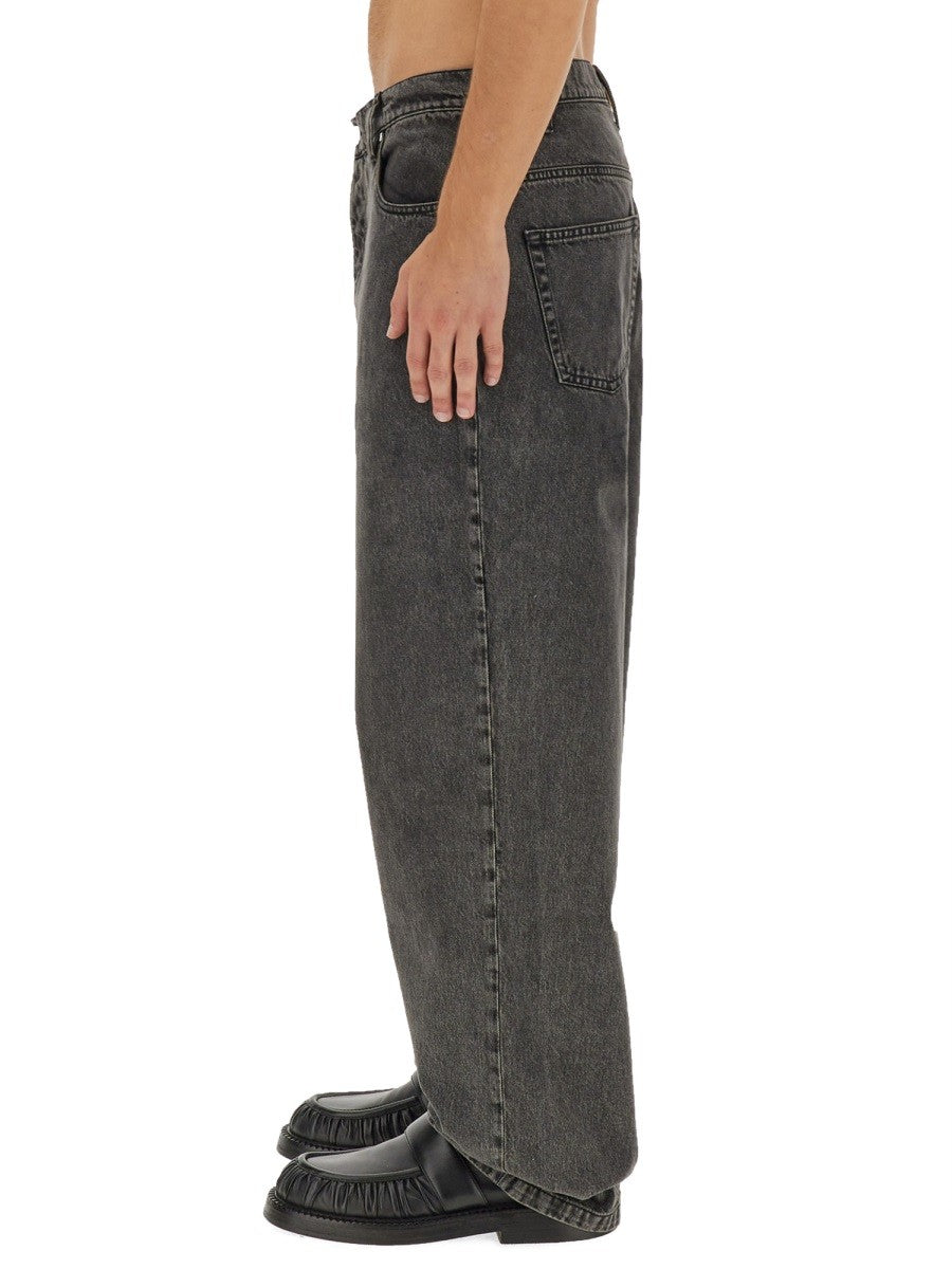 JEANS JAMBE LARGE