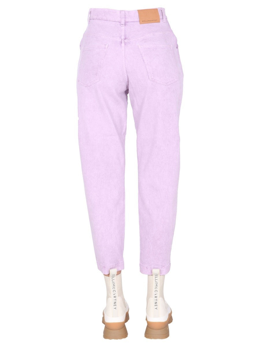 JEANS WITH EMBROIDERED LOGO | Basement 88