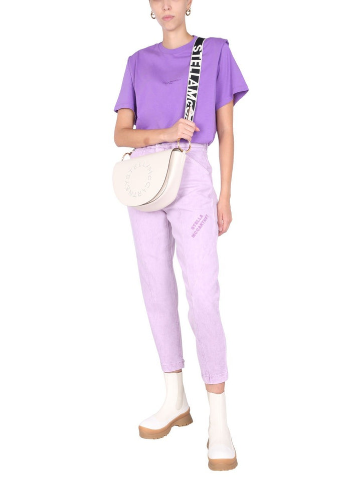 JEANS WITH EMBROIDERED LOGO | Basement 88