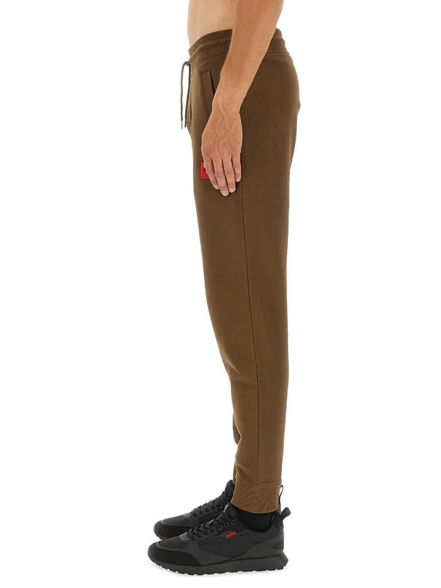 JOGGER PANTS WITH LOGO LABEL