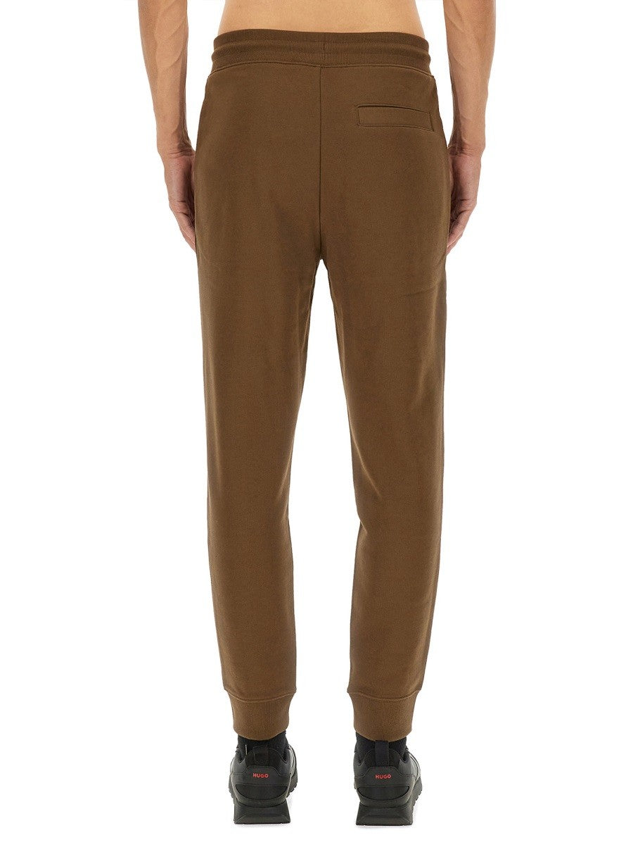 JOGGER PANTS WITH LOGO LABEL