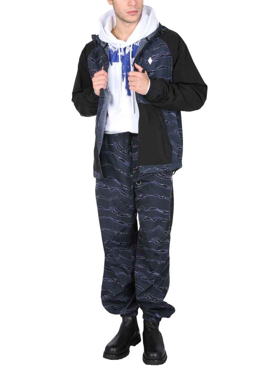 JOGGING PANTS WITH CAMOU PRINT