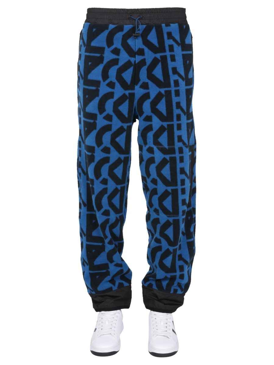 JOGGING PANTS WITH MONOGRAM LOGO