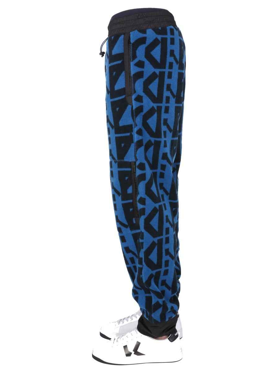 JOGGING PANTS WITH MONOGRAM LOGO