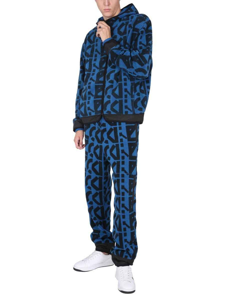 JOGGING PANTS WITH MONOGRAM LOGO
