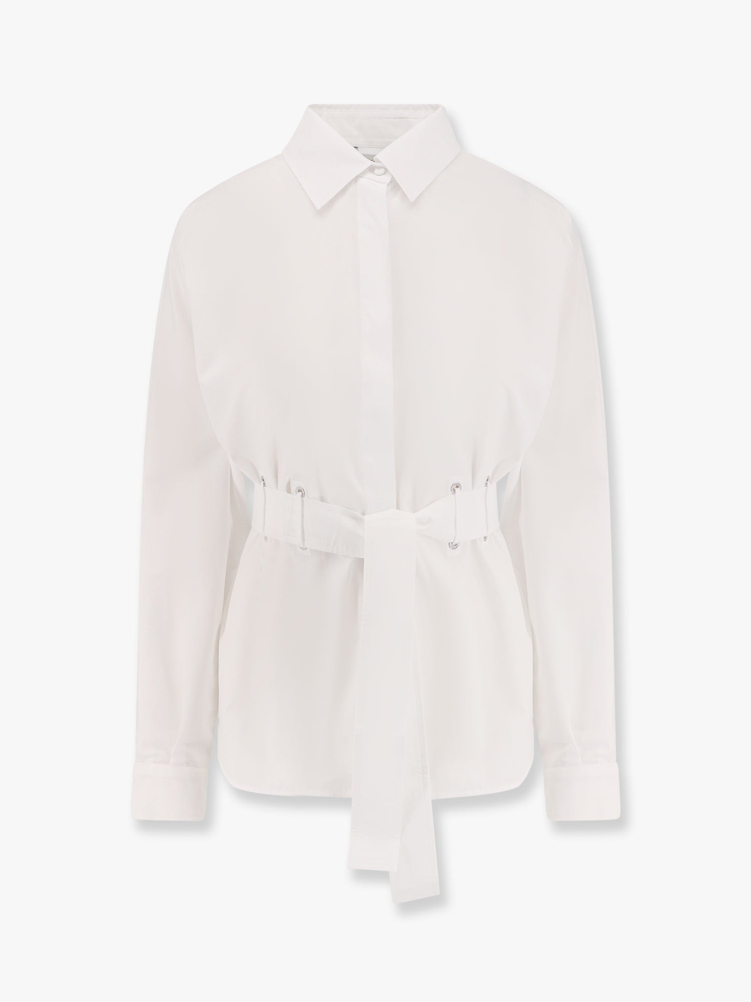 Juglas Cotton Shirt With Drawstring Waist